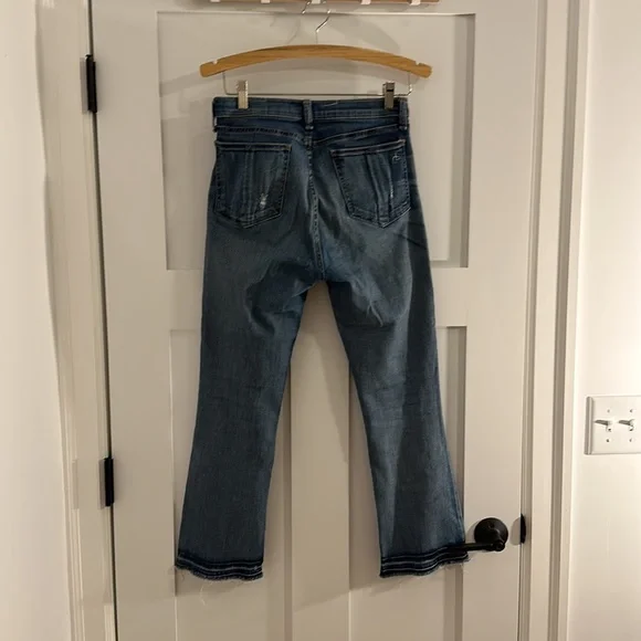 Rag & Bone Crop jeans with raw hems - Picture 3 of 5
